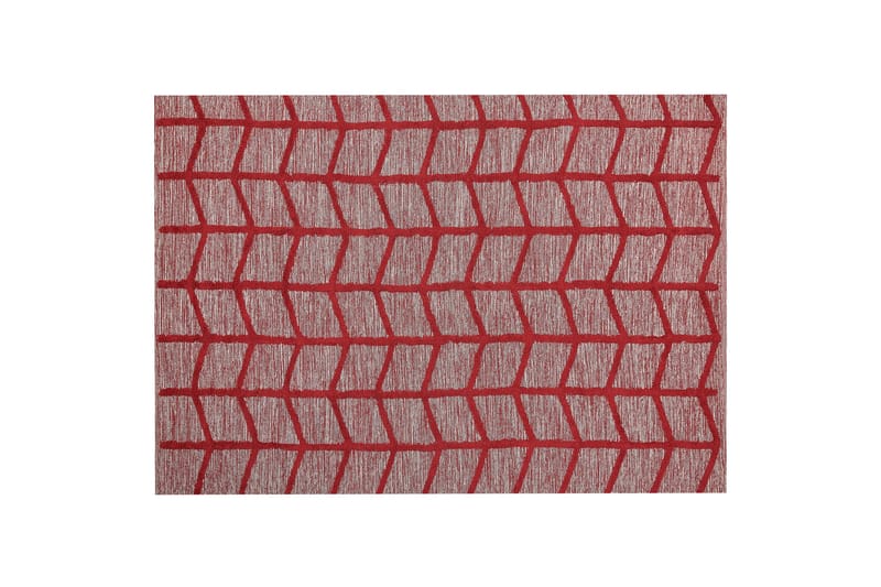 Bomullsmatta Notton 160x230 cm - Röd - Textil & mattor - Matta - Modern matta - Bomullsmatta