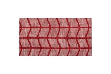 Bomullsmatta Notton 80x150 cm - Röd - Textil & mattor - Matta - Modern matta - Bomullsmatta