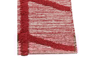 Bomullsmatta Notton 80x150 cm - Röd - Textil & mattor - Matta - Modern matta - Bomullsmatta