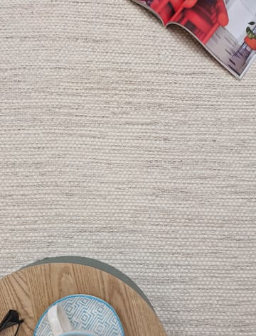 Visby Bomullsmatta 200x300 cm Rektangulär - Creme - Textil & mattor - Matta - Modern matta - Bomullsmatta