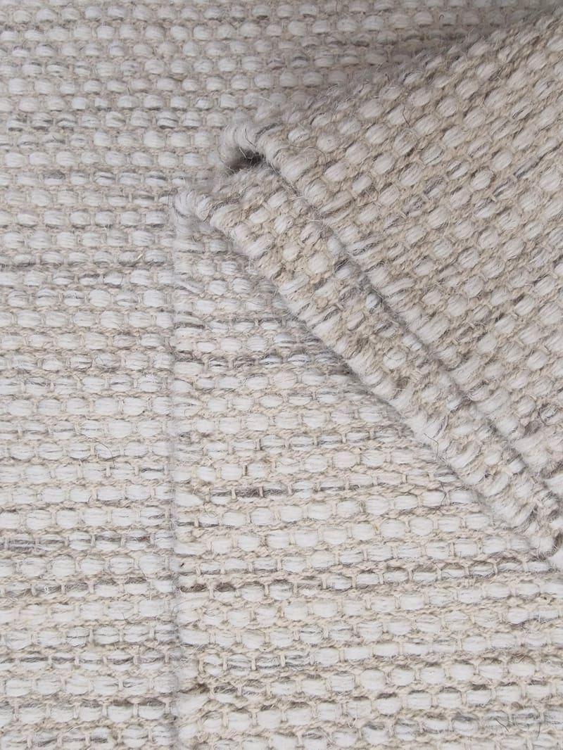 Visby Bomullsmatta 200x300 cm Rektangulär - Creme - Textil & mattor - Matta - Modern matta - Bomullsmatta