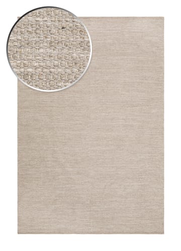 Visby Bomullsmatta 200x300 cm Rektangulär - Linne - Textil & mattor - Matta - Modern matta - Bomullsmatta