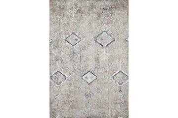 Sabrina Bomullsmatta 100x300 cm Rektangulär - Grå - Textil & mattor - Matta - Modern matta - Bomullsmatta