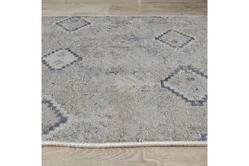 Sabrina Bomullsmatta 100x300 cm Rektangulär - Grå - Textil & mattor - Matta - Modern matta - Bomullsmatta