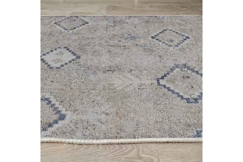 Sabrina Bomullsmatta 100x300 cm Rektangulär - Grå - Textil & mattor - Matta - Modern matta - Bomullsmatta