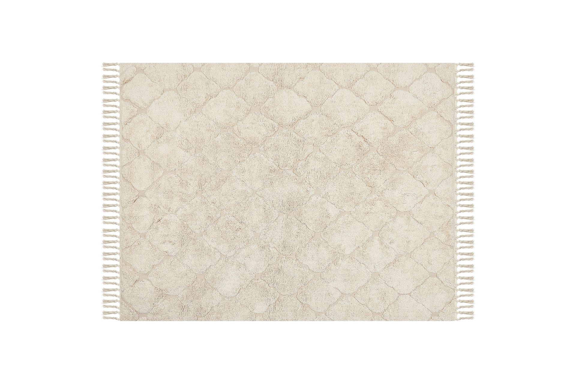 bomullsmatta silchar 160x230 cm - beige