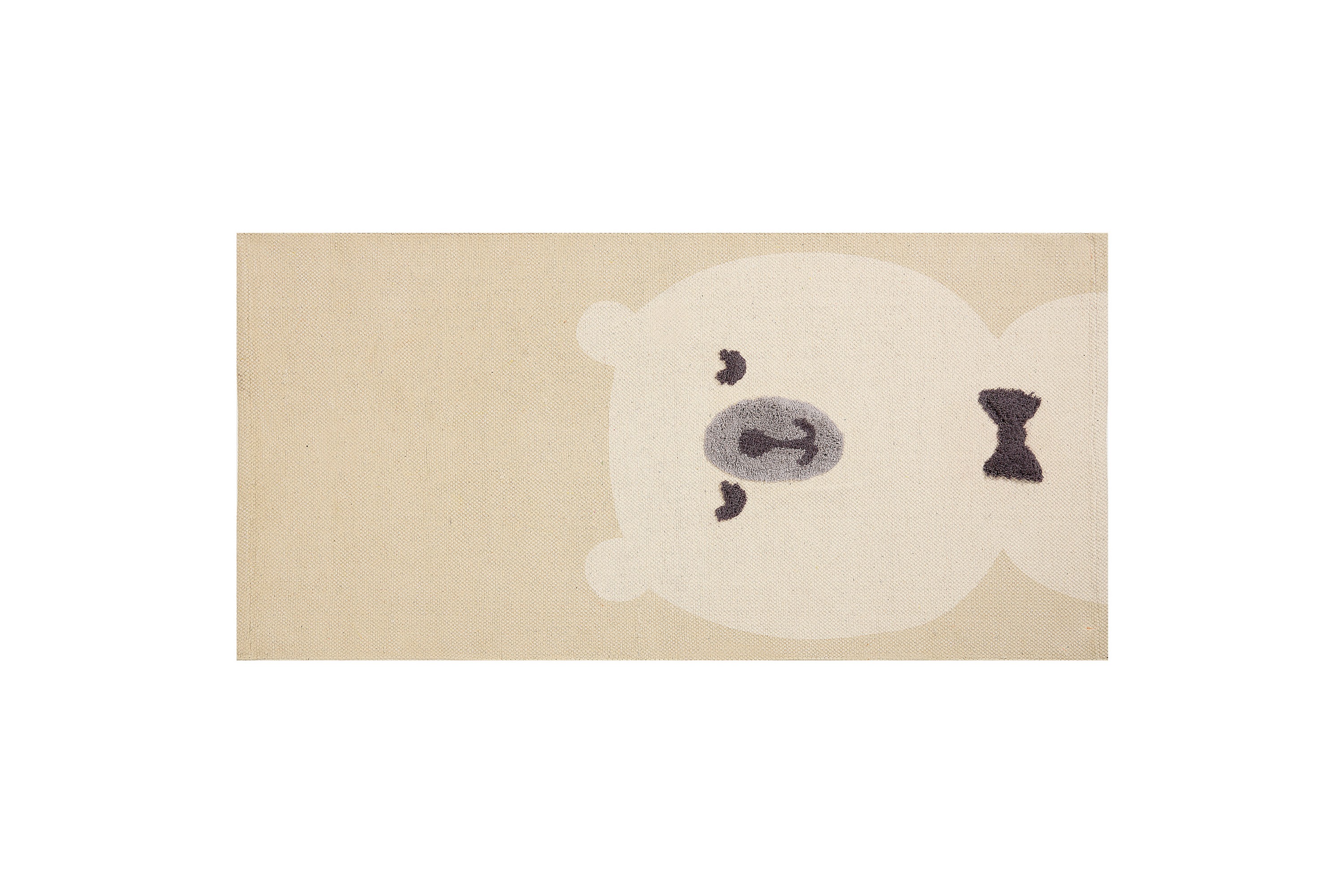 bomullsmatta simau 80x150 cm - beige