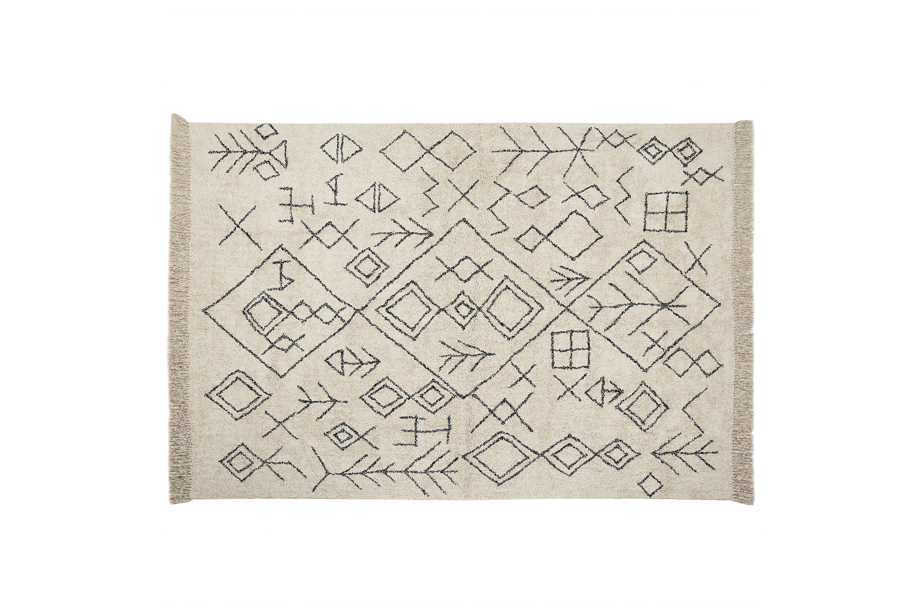 Bomullsmatta Somek 160x230 cm Beige