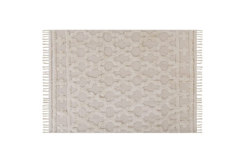 Bomullsmatta Suluova 160x230 cm - Beige - Textil & mattor - Matta - Modern matta - Bomullsmatta