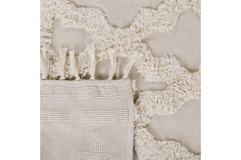 Bomullsmatta Suluova 160x230 cm - Beige - Textil & mattor - Matta - Modern matta - Bomullsmatta