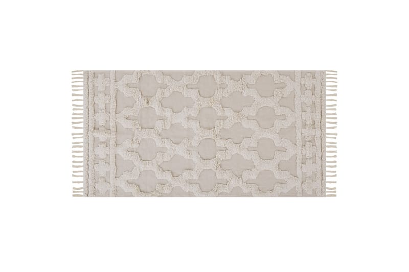 Bomullsmatta Suluova 80x150 cm - Beige - Textil & mattor - Matta - Modern matta - Bomullsmatta