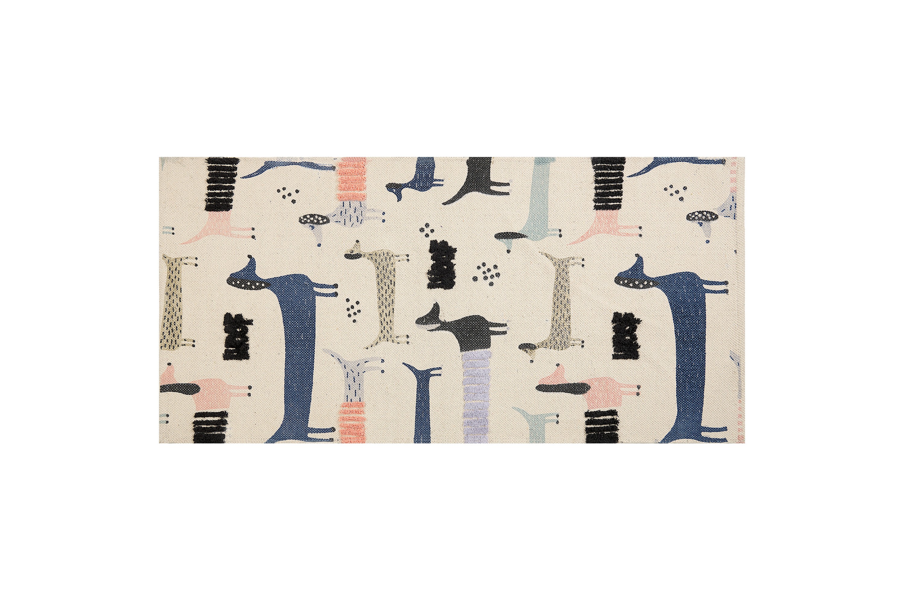 bomullsmatta temiaj 80x150 cm - beige