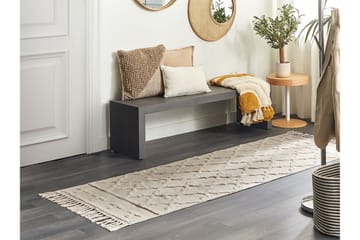 Bomullsmatta Tozlu 80x230 cm - Beige - Textil & mattor - Matta - Modern matta - Bomullsmatta