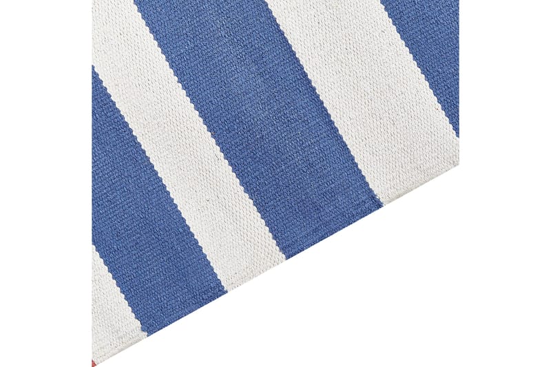 Bomullsmatta Varser 200x300 cm - Blå - Textil & mattor - Matta - Modern matta - Bomullsmatta