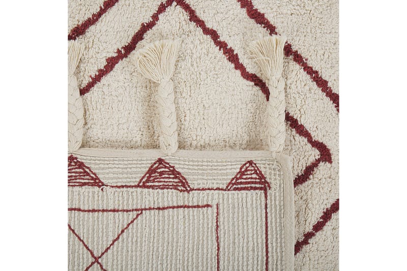 Bomullsmatta Yerington 160x230 cm - Svart/Vit - Textil & mattor - Matta - Modern matta - Bomullsmatta