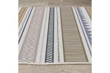 Bomullsmatta Parawa 100x300 Rektangulär - Vit - Textil & mattor - Matta - Modern matta - Bomullsmatta