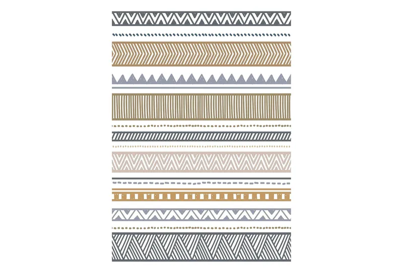 Idaburn Bomullsmatta 100x300 cm Rektangulär - Vit - Textil & mattor - Matta - Modern matta - Bomullsmatta