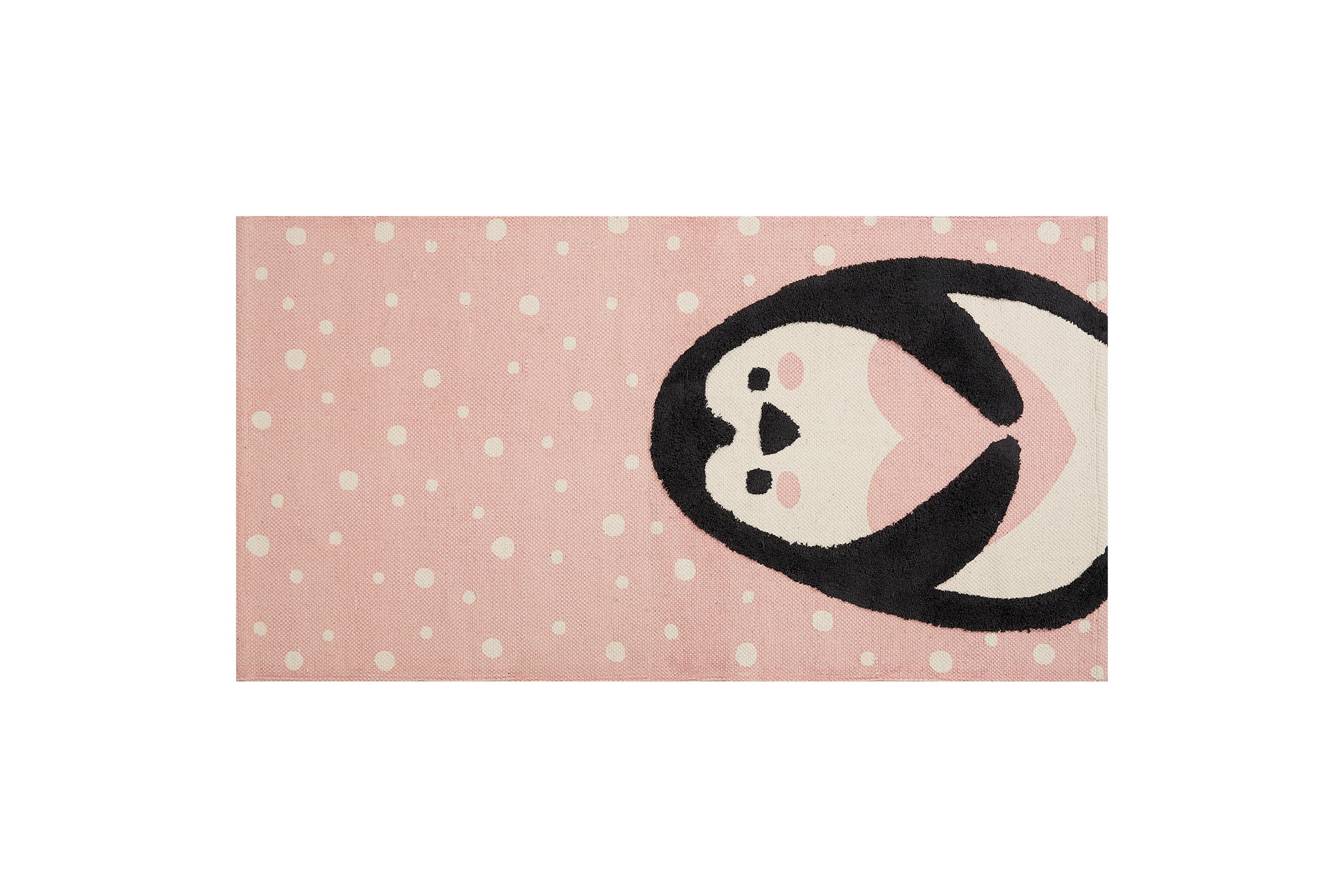 Bomullsmatta Pengkol 80x150 cm Rosa