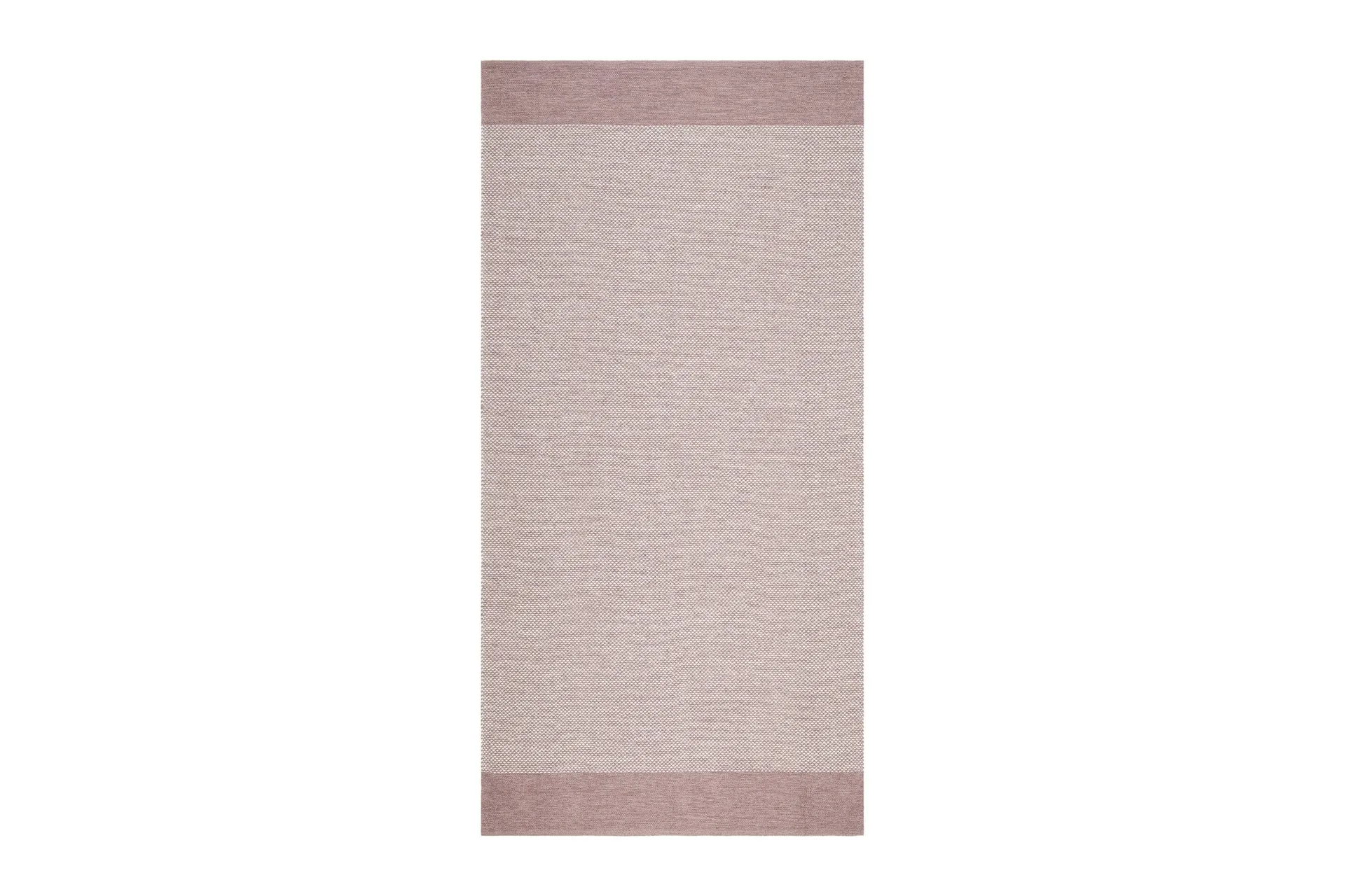 Alva Bomullsmatta 75x280 cm Oval - Rosa