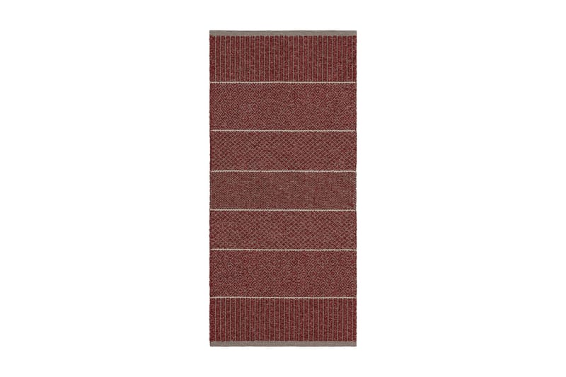 Bomullsmatta Alice Mixed 200x300 cm Mörkröd - Horredsmattan - Textil & mattor - Matta - Modern matta - Bomullsmatta