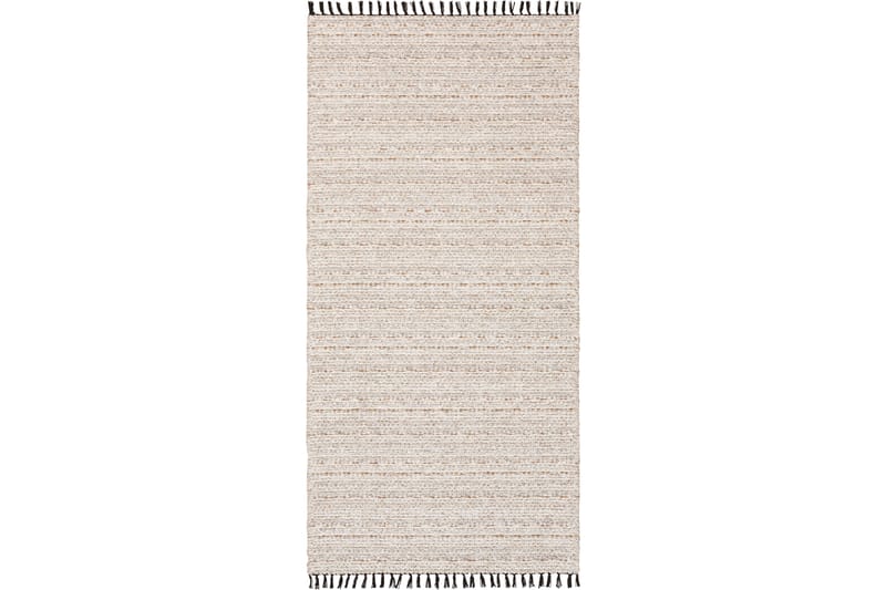 Bomullsmatta Cotton Tova 70x150 cm Beige - Horredsmattan - Bomullsmatta