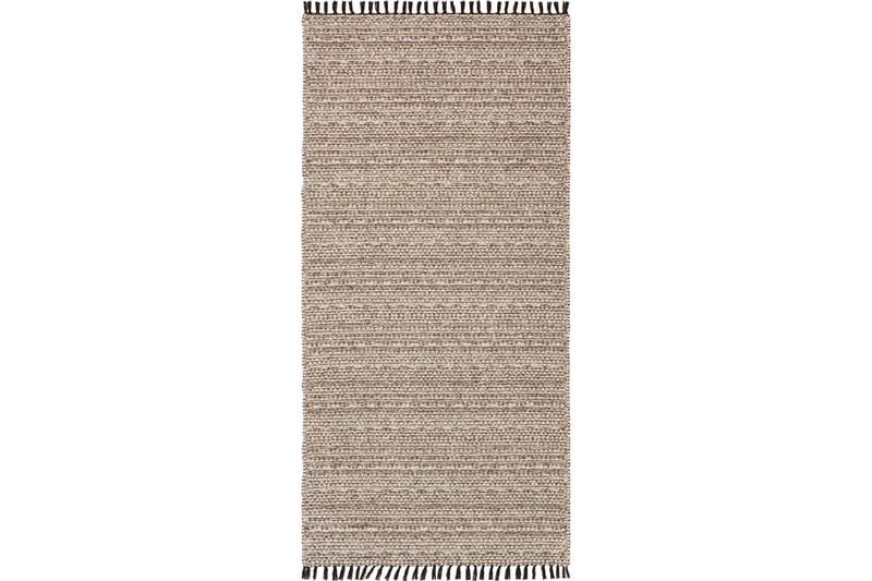 Bomullsmatta Cotton Tova 70x150 cm Ljusbrun - Horredsmattan - Textil & mattor - Matta - Modern matta - Bomullsmatta