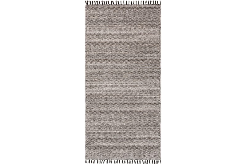 Bomullsmatta Cotton Tova 70x250 cm Grå - Horredsmattan - Textil & mattor - Matta - Modern matta - Bomullsmatta