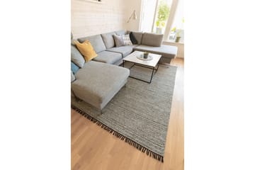 Bomullsmatta Cotton Tova 70x350 cm Grön - Horredsmattan - Textil & mattor - Matta - Modern matta - Bomullsmatta
