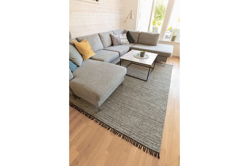 Bomullsmatta Cotton Tova 70x350 cm Grön - Horredsmattan - Textil & mattor - Matta - Modern matta - Bomullsmatta