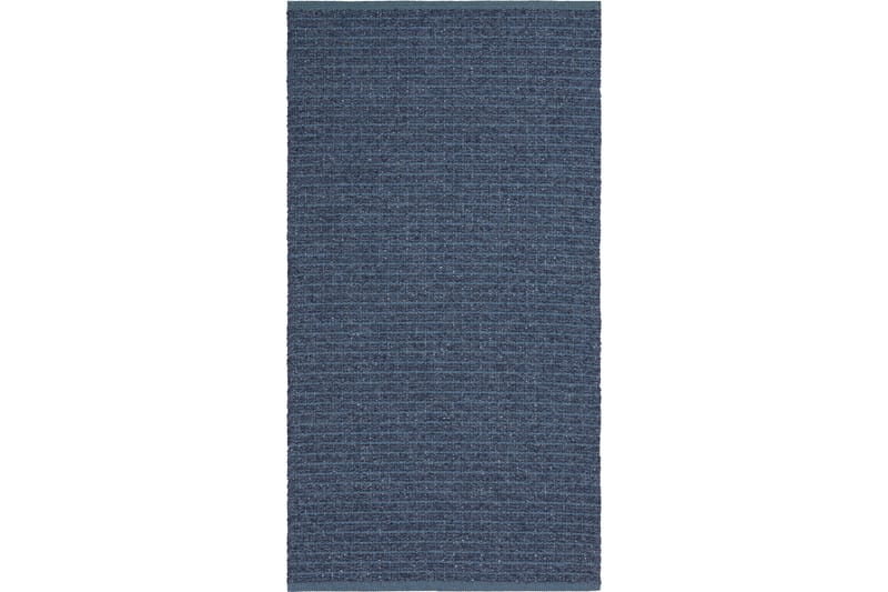 Bomullsmatta Marion 80x300 cm Blå - Horredsmattan - Små mattor - Bomullsmatta