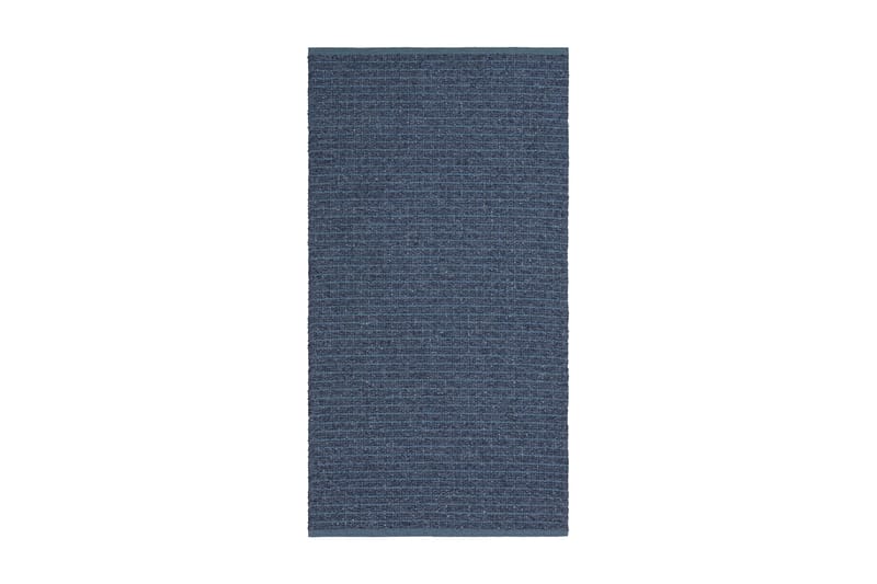 Bomullsmatta Marion 80x350 cm Blå - Horredsmattan - Textil & mattor - Matta - Modern matta - Bomullsmatta