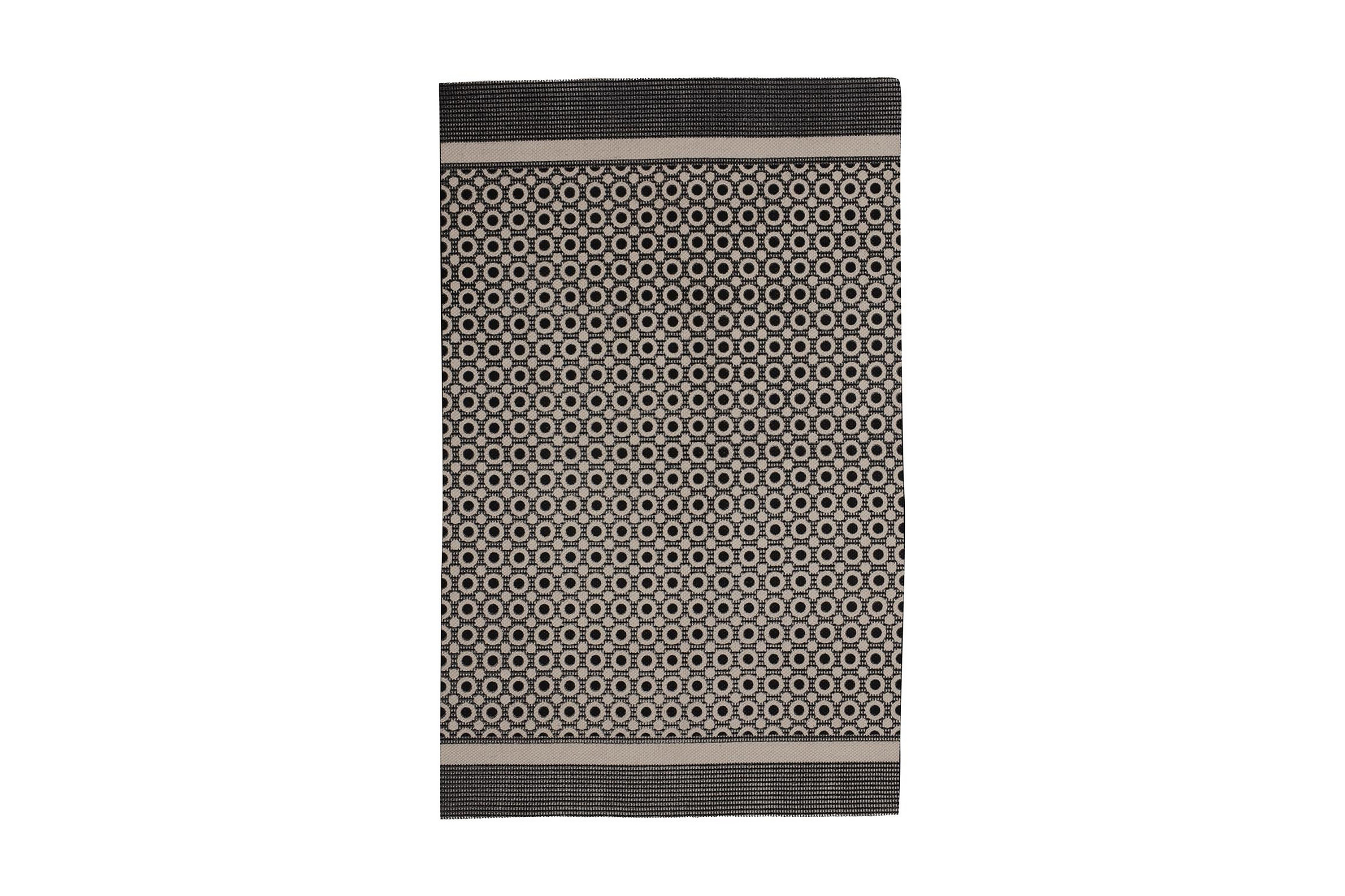 Bomullsmatta Nulo 70x100 cm Svart Turiform