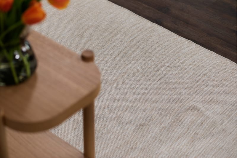 Borgholm Bomullsmatta 75x150 cm - Krämvit - Textil & mattor - Matta - Modern matta - Bomullsmatta