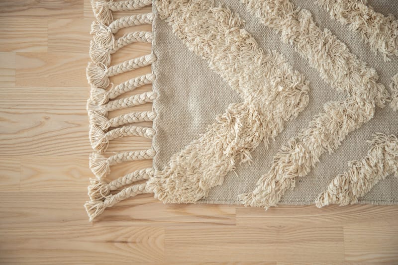 Hilma Bomullsmatta 250x80 cm - Offwhite - Textil & mattor - Matta - Modern matta - Bomullsmatta