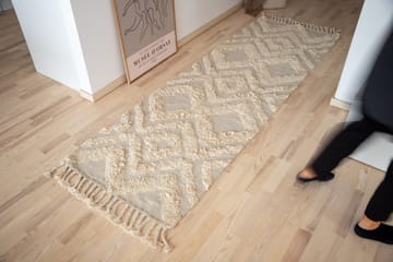Hilma Bomullsmatta 250x80 cm - Offwhite - Textil & mattor - Matta - Modern matta - Bomullsmatta