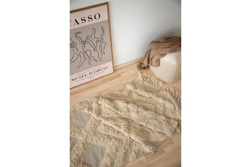 Hilma Bomullsmatta 250x80 cm - Offwhite - Textil & mattor - Matta - Modern matta - Bomullsmatta