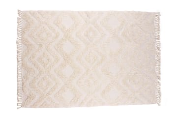 Hilma Bomullsmatta Rektangulär 200x300 cm - Vit - Textil & mattor - Matta - Modern matta - Bomullsmatta