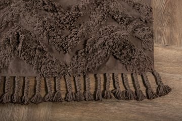 Hilma Bomullsmatta Rektangulär 70x200 cm - Brun - Textil & mattor - Matta - Modern matta - Bomullsmatta