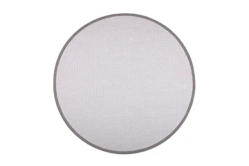 Lyyra2 Matta Rund 160 cm Ljusgrå - Vm Carpet - Textil & mattor - Matta - Modern matta - Bomullsmatta