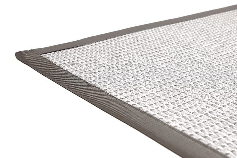 Matta Lyyra2 80x250 cm Ljusgrå - Vm Carpet - Textil & mattor - Matta - Modern matta - Bomullsmatta