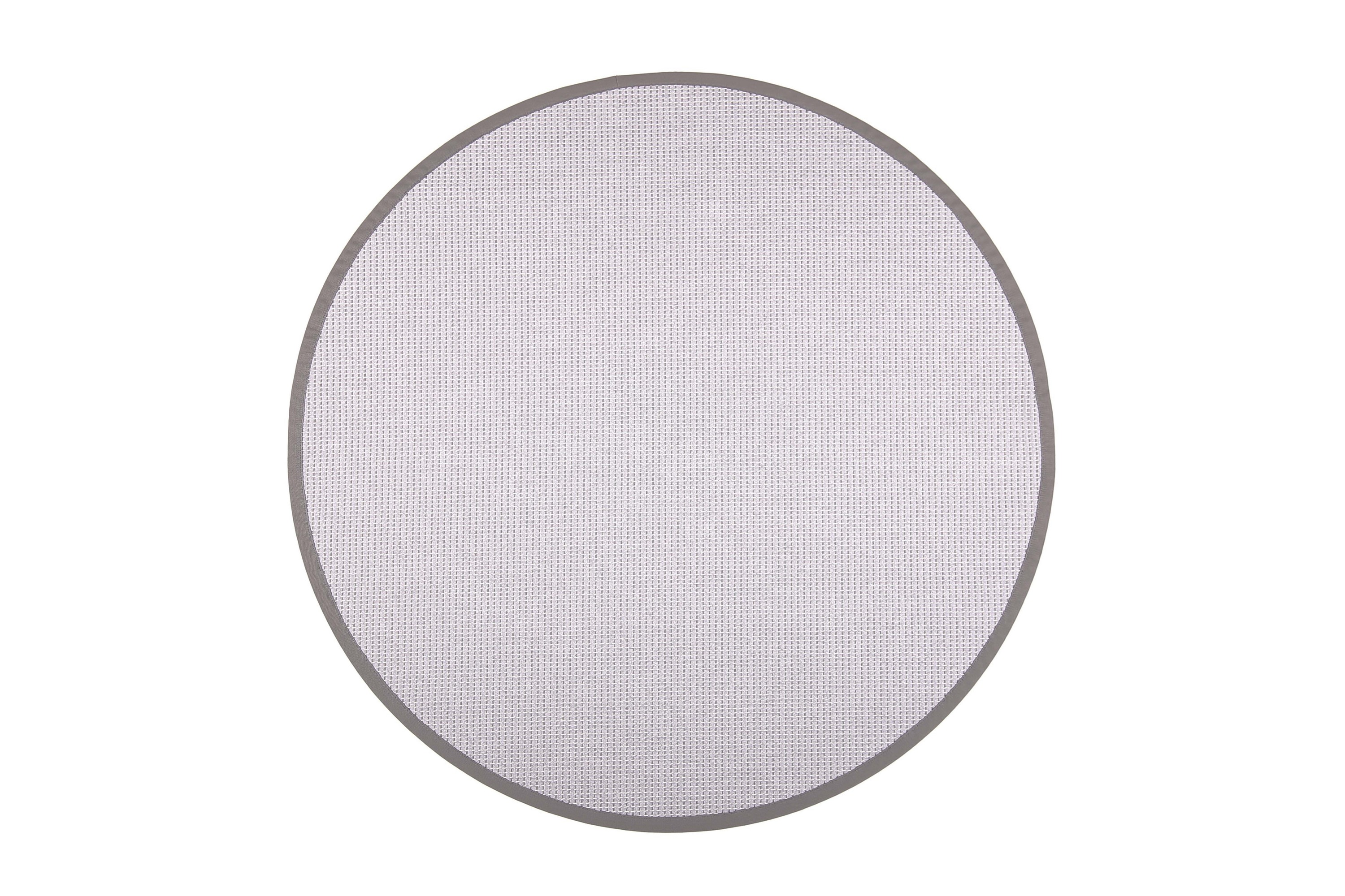 matta lyyra2 rund 133 cm ljusgrå - vm carpet