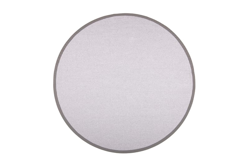 Matta Lyyra2 Rund 200 cm Ljusgrå - Vm Carpet - Textil & mattor - Matta - Modern matta - Bomullsmatta