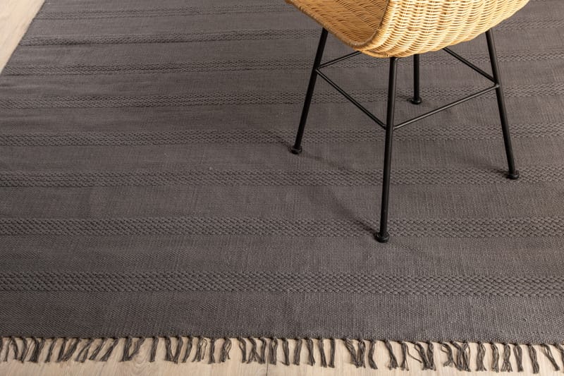 Nico Bomullsmatta 160x230 cm - Grå - Textil & mattor - Matta - Modern matta - Bomullsmatta