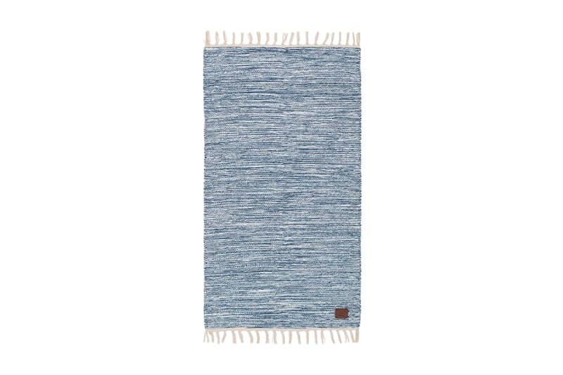Slite Bomullsmatta 75x180 - Blå - Textil & mattor - Matta - Modern matta - Bomullsmatta