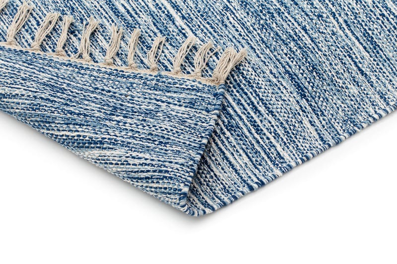 Slite Bomullsmatta 75x240 - Blå - Textil & mattor - Matta - Modern matta - Bomullsmatta