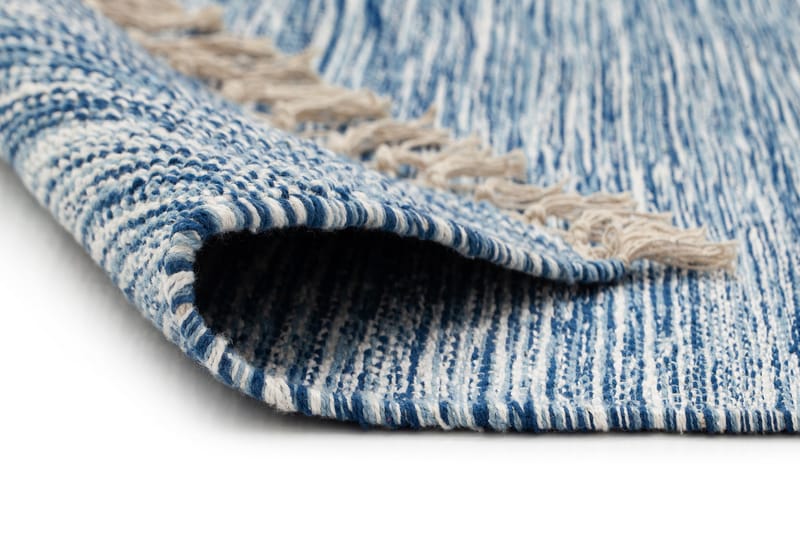 Slite Bomullsmatta 75x240 - Blå - Textil & mattor - Matta - Modern matta - Bomullsmatta