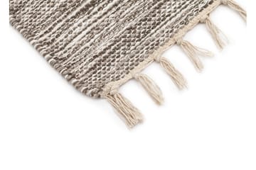 Slite Bomullsmatta 75x240 - Grå - Textil & mattor - Matta - Modern matta - Bomullsmatta