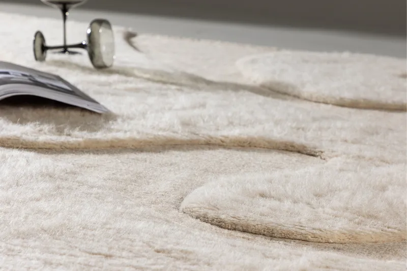 Boone Ullmatta 160x230 cm - Beige - Textil & mattor - Matta - Modern matta - Ullmatta