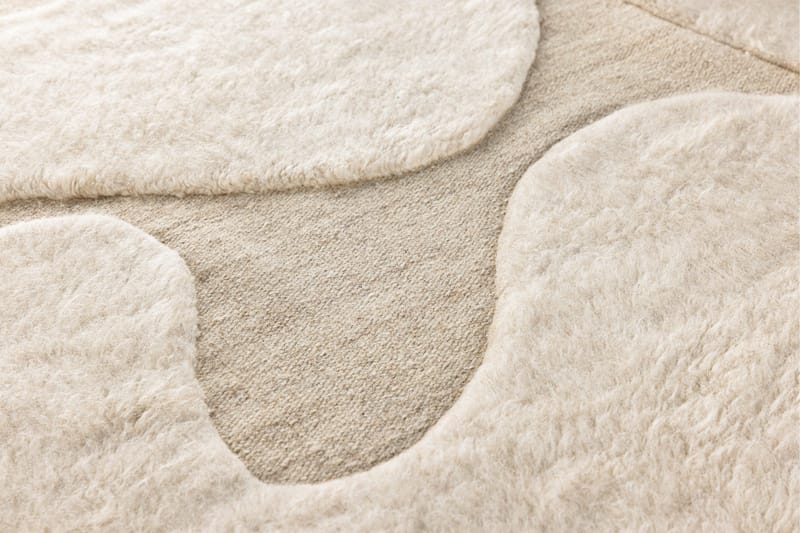 Boone Ullmatta 200x290 cm - Beige - Textil & mattor - Matta - Modern matta - Ullmatta