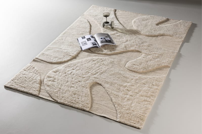 Boone Ullmatta 200x290 cm - Beige - Textil & mattor - Matta - Modern matta - Ullmatta
